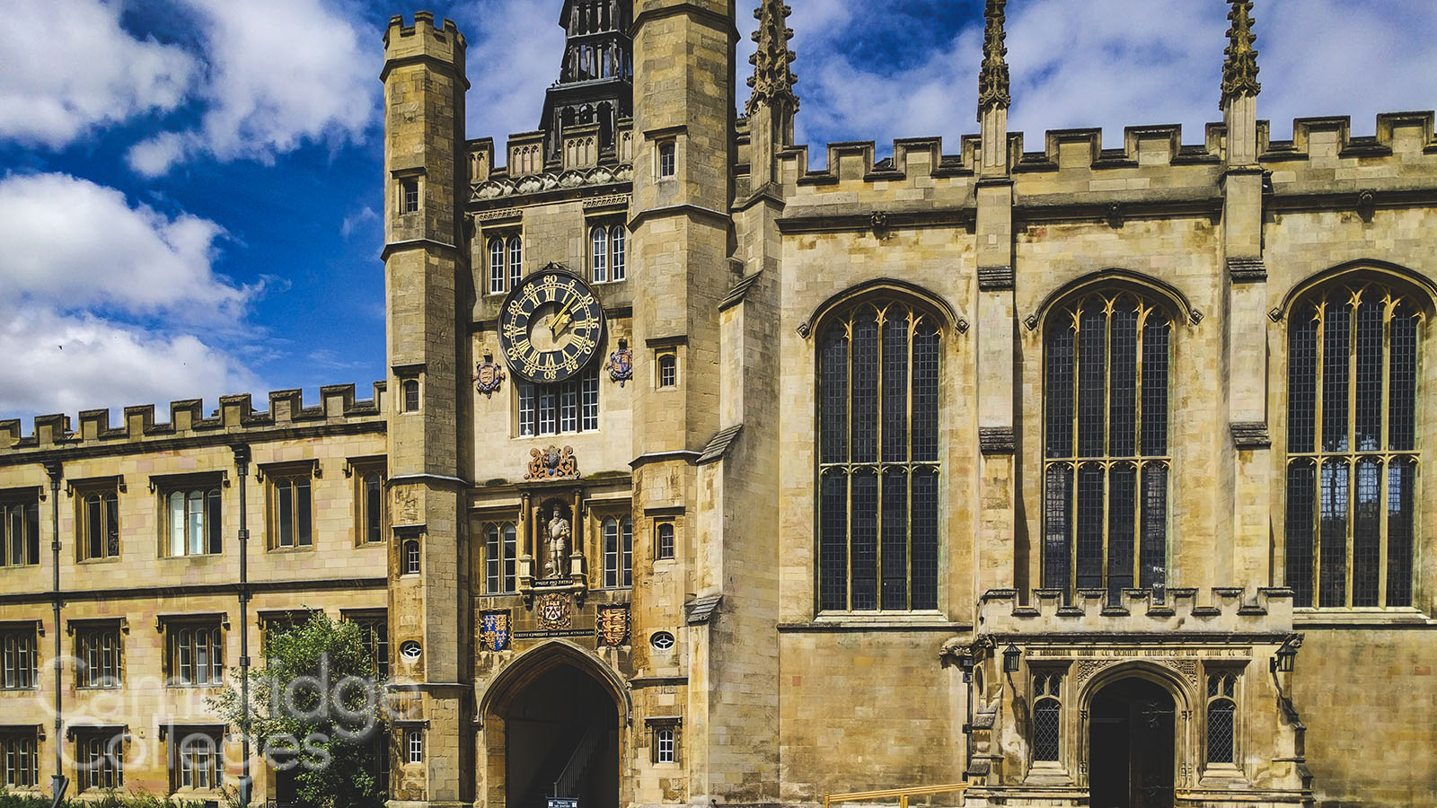 The Clock tower of Trinity collge, Cambridge