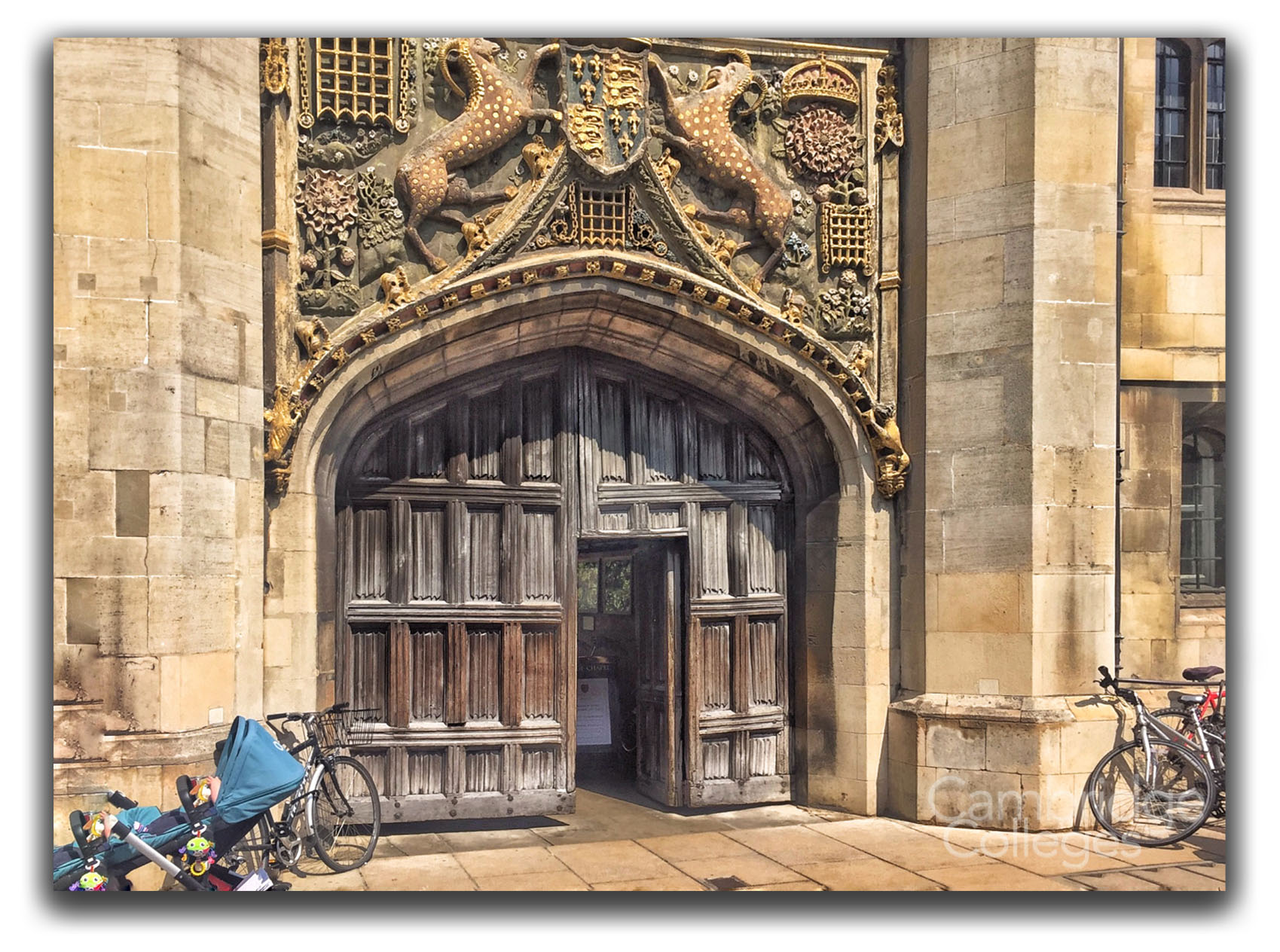 The Great Gate at Christ's College, Cambridge