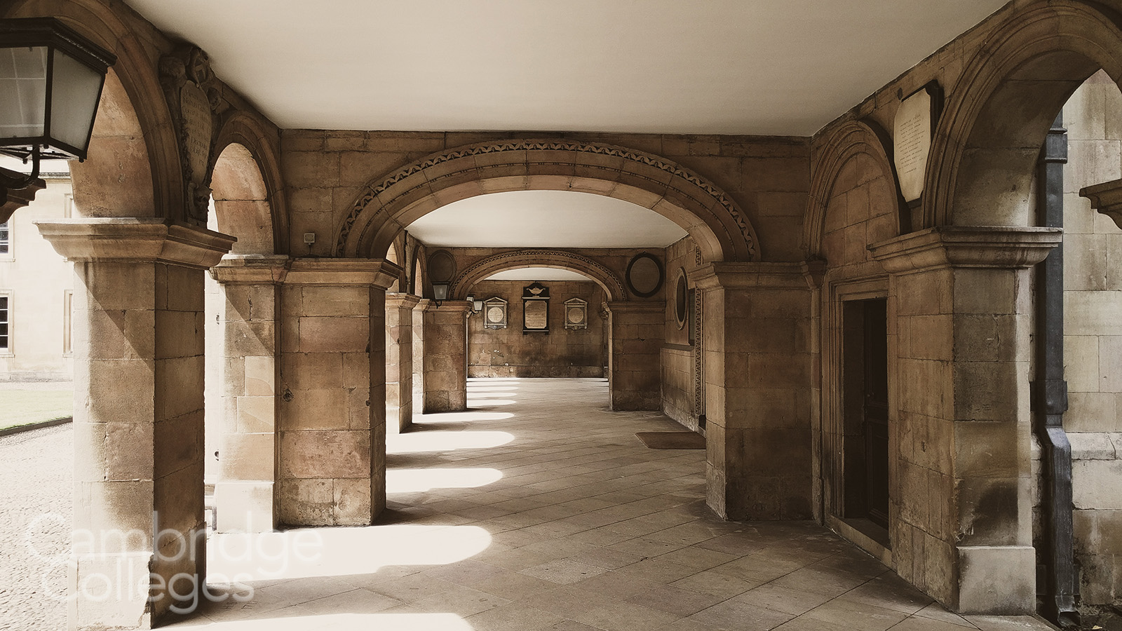 Emmanuel College cloisters