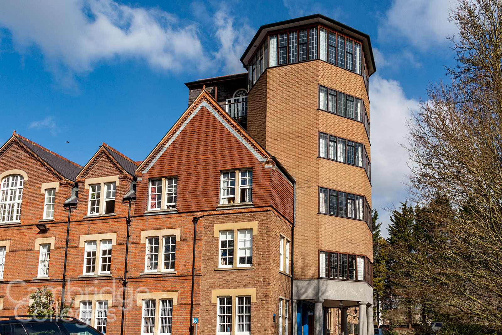 The tower of St Edmund's college