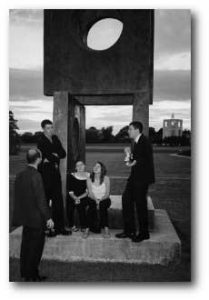 Churchill College - Statue