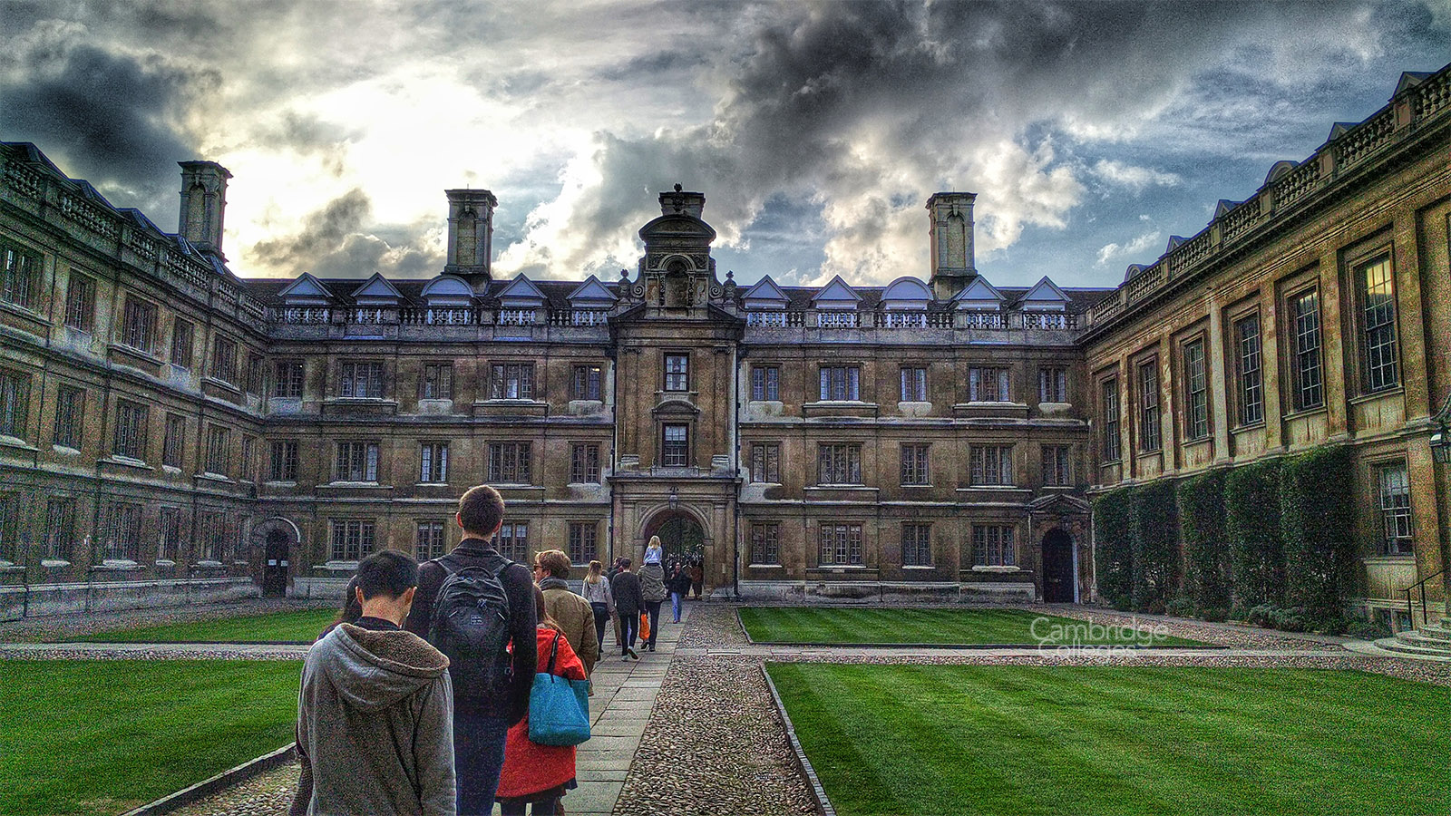 Clare collge Cambridge, Old court