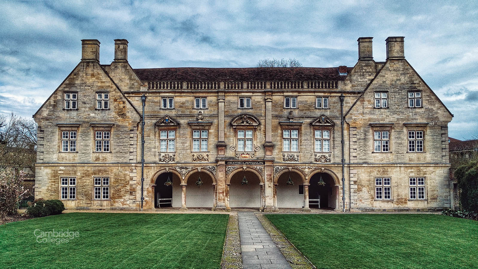 The Pepys library at Magdalene college, Cambridge