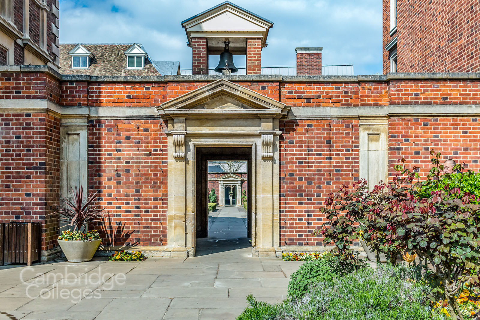 Inside St Catharine's college, Cambridge