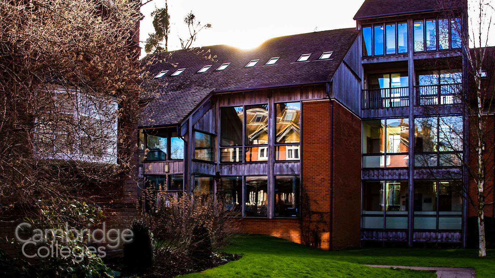 The library of Lucy Cavendish college
