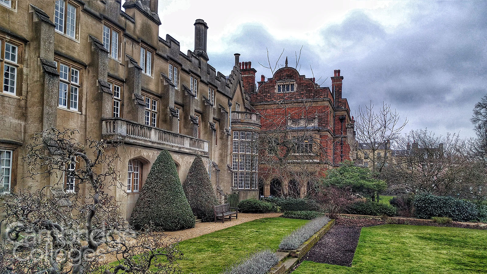 Master's lodge and gardens at Sidney Sussex
