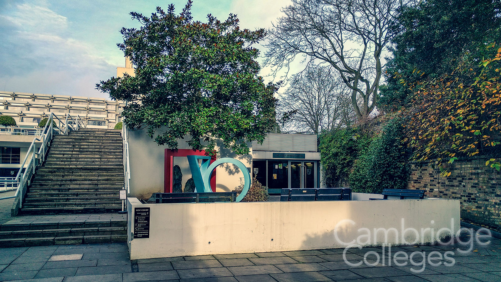 The New court of Christ's college, Cambridge