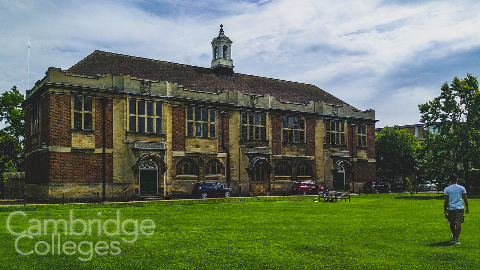 The library of Emmanuel college, Cambridge