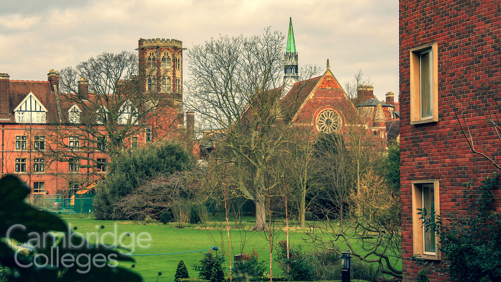 A view of Homerton's older buildings