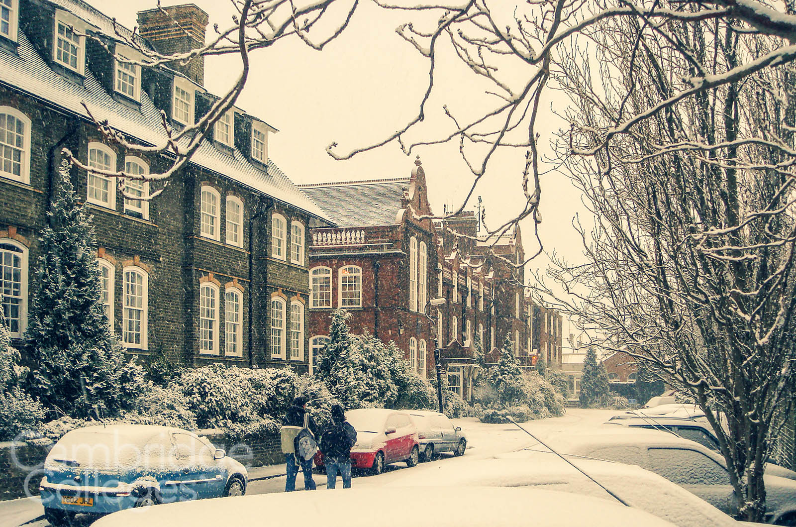 Wollaston Lodge & Margaret Wileman building, Hughes Hall, Cambridge