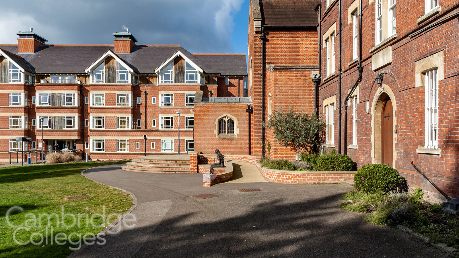 St Edmund's college Brian Heap building